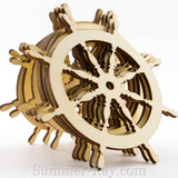 Laser Cut Out Wooden Helm