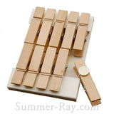 Wooden Peg with Magnet 35 mm
