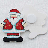 Wooden Santa Claus Embellishment