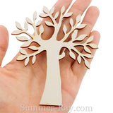 Laser Cut Out Wooden Tree Silhouette