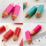 Cabochon Resin Pencil with Eye Bolt