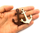 Laser Cut Wooden Veneer Anchor 2" Scrapbooking Embellishment