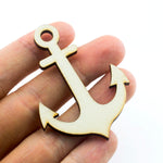 Laser Cut Wooden Veneer Anchor 2" Scrapbooking Embellishment