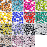 Hot Fix Rhinestones SS10 (2.8mm) Mixed Color in Storage Box - 10800 pieces