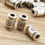 Tibetan Silver Spacer Beads (T406) - 100 pieces