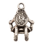 Tibetan Silver European Armchair Charm Pendant
