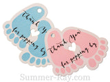 Baby Feet Baby Shower Thank you Gift Tags