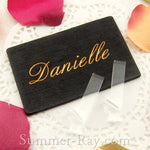 Personalized Blackboard Place Card - 10 to 100 pieces