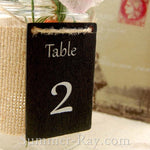 Wooden Blackboard Tag with Jute Twine - 10 to 20 pieces