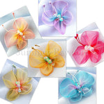 Fabric Embellishment - Organza Butterflies 12 or 50 pieces