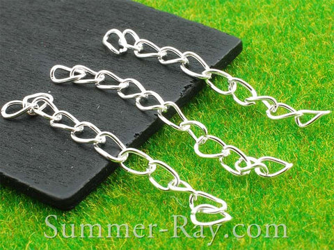 Silver Plated Chain Extension