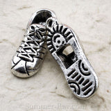 Tibetan Silver Sneakers/Trainers Charm Pendant