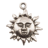 Tibetan Silver Apollo The Sun God Charm Pendant