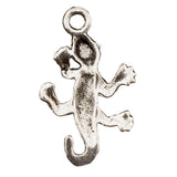Tibetan Silver Gecko Lizard Charm Pendant