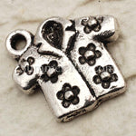 Tibetan Silver Hawaiian Shirt Charm Pendant