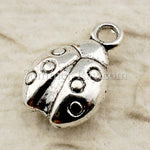 Tibetan Silver Ladybug Charm Pendant