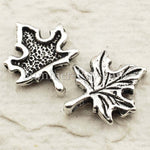 Tibetan Silver Maple Leaf Charm Pendant