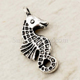 Tibetan Silver Seahorse Charm Pendant