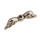 Tibetan Silver Wings Spacer Beads (T904)