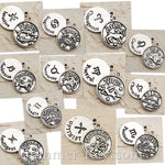 Tibetan Silver Zodiac Charm Pendant