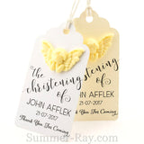 Personalized Angel Royale Christening Gift Tag