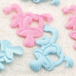 Fabric Embellishment - Pacifier 100 pieces