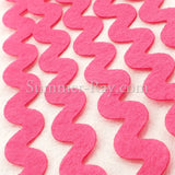 Felt Ric Rac Ribbon Trim