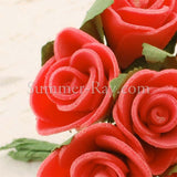 Miniature Foam Roses - 144 pieces