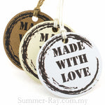 Made with Love Gift Tags with Twine
