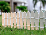 Miniature Fence - in the back garden