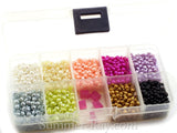 Pearl Hearts 4mm in Storage Box - 3600 pieces