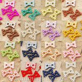 Pearl Beaded Bows 12mm x 9mm - 1000 pieces