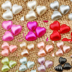 Pearl Heart 10mm - 100, 500, 1000 or 2000 pieces