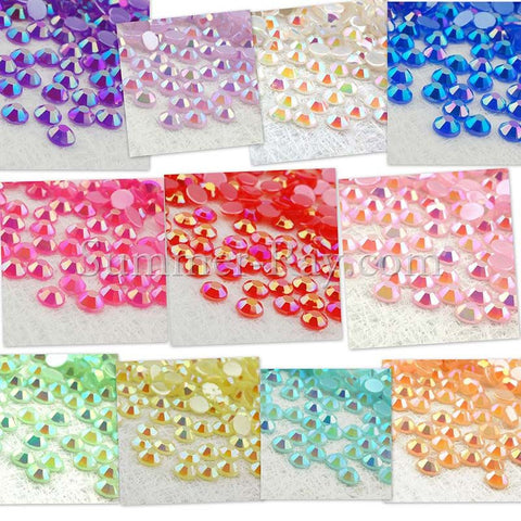 Rhinestones 4mm Glossy Pearl - 1000, 3000, 5000 or 10,000 pieces