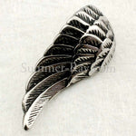 Stainless Steel Angel Wing Pendant - (1) one