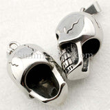 Stainless Steel Gothic Skull Pendant - (1) one