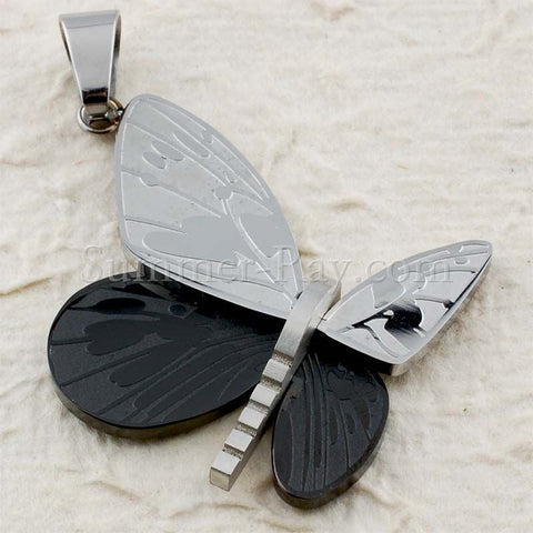 Stainless Steel Butterfly Pendant - (1) one