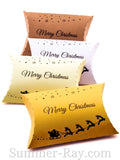 Christmas Pillow Favor Gift Boxes