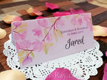 Personalized Love Story Under the Maple Tree Wedding Place Cards/Escort Cards