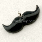 Cabochon Resin Mustache with Eye Bolt