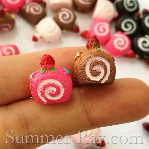 Cabochon Resin Cake Roll