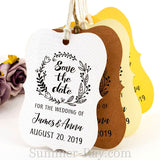Personalized Little Violin Save the Date (III) Tags with Twine