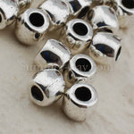 Tibetan Silver Spacer Beads (T281) - 50 pieces