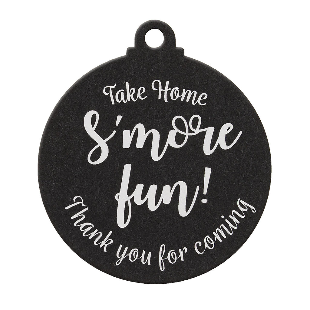 Take Home S'More Fun Treat Tags Birthday Party Favors Tags Gift Tags T –