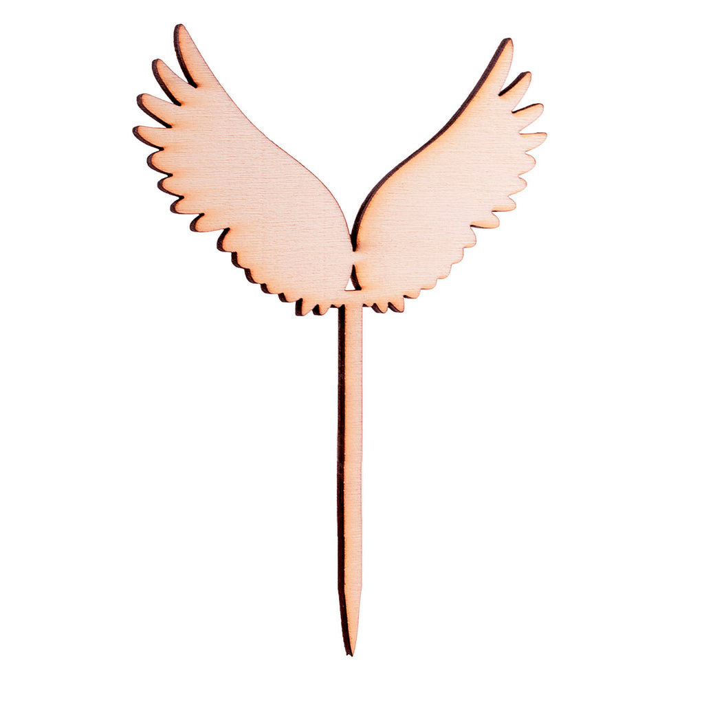 Angel Wings Wood Earring Blanks DIY Craft Earrings Laser Cut
