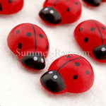 Wooden Embellishments - Ladybug 100 and 120 pieces