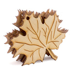 Laser Cut Wooden Maple Leaves Holiday Fall Theme Decoration