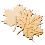 Laser Cut Wooden Maple Leaves Holiday Fall Theme Decoration