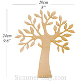 Laser Cut Out Wooden Tree Silhouette