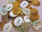 Seashell Buttons - Oval 50 pieces